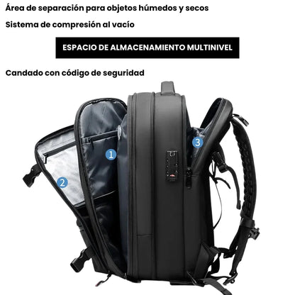 Mochila CompactGo de Viaje al Vacío